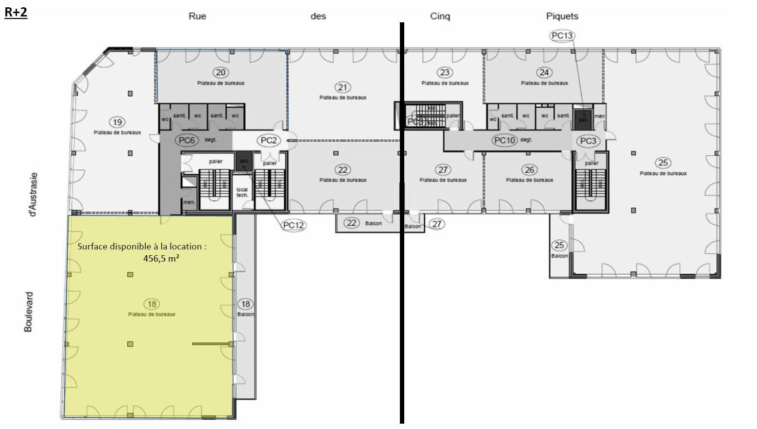 Bureau Nancy 743m² Location bureau Nancy Meurthe-et-Moselle OLBUR2111827 11
